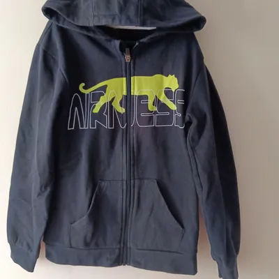 Sweat zippé à capuche Airness 10 ANS 